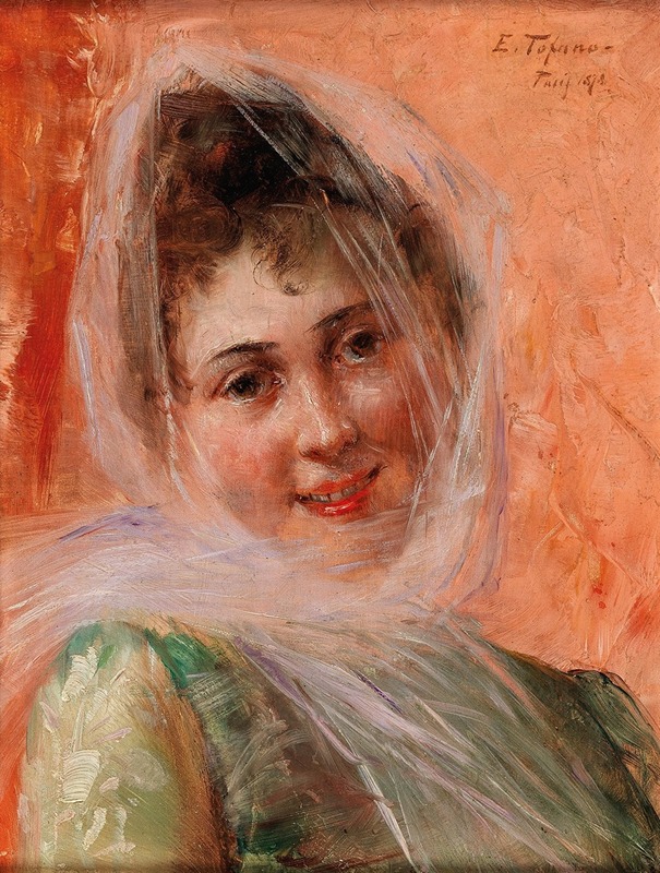 Edoardo Tofano - A Young Parisian Woman