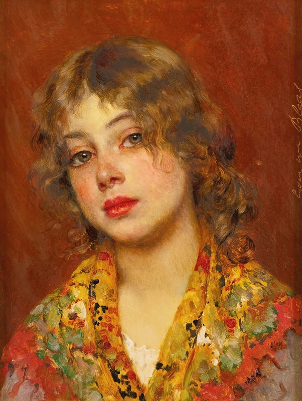 Eugen von Blaas - Gypsy Girl