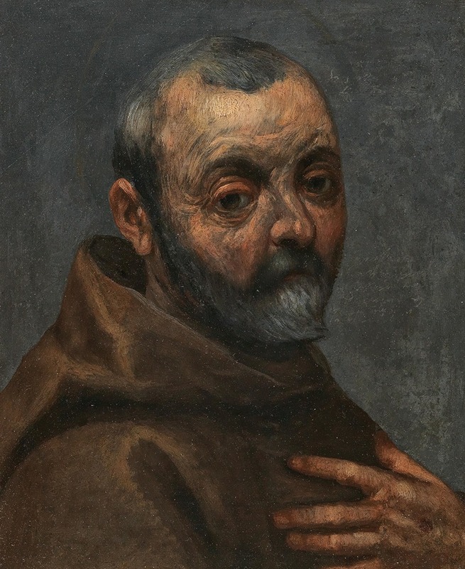 Jacopo Palma Il Vecchio - Self-Portrait As A Monk