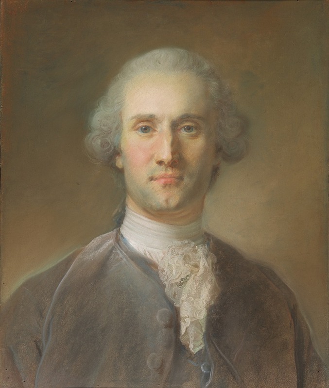 Jean-Baptiste Perronneau - Portrait Of A Man