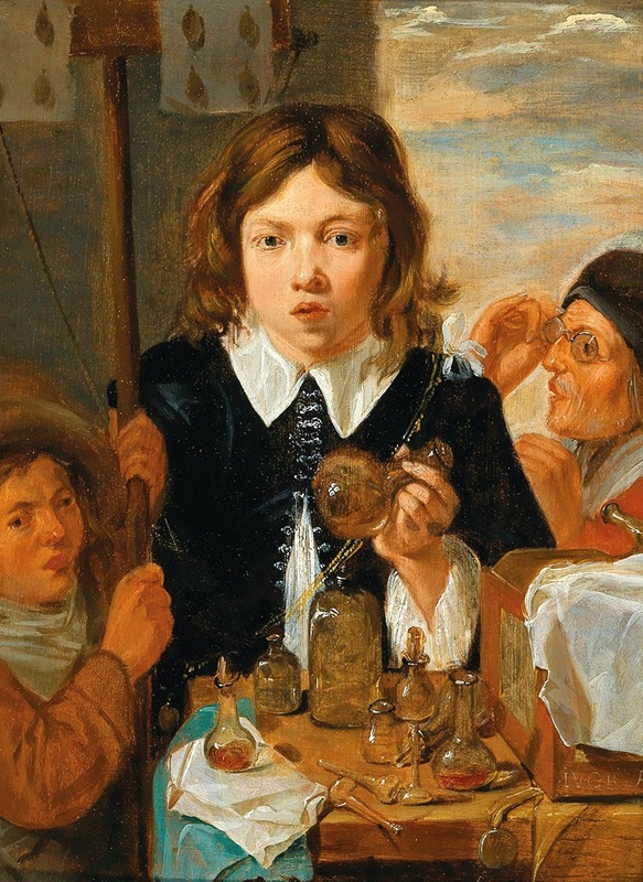 Joos van Craesbeeck - The Young Alchemist