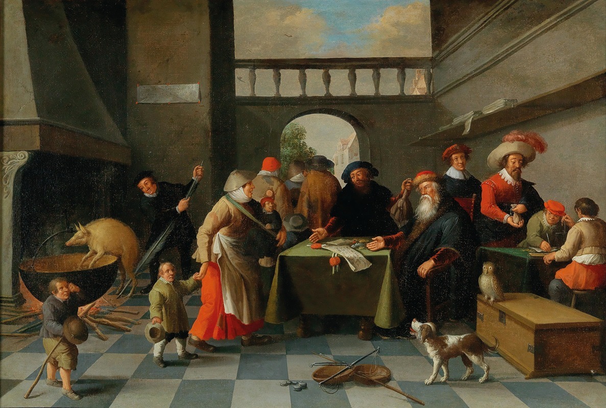 Joost Cornelisz Droochsloot - The Peasant Lawyer