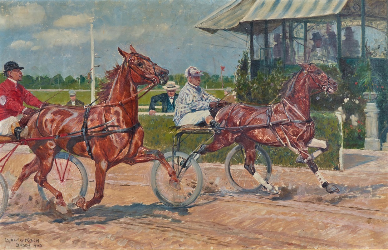 Ludwig Koch - The Horse Race