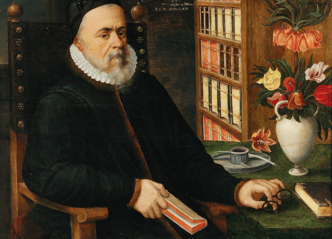Marten Van Valckenborch - Porträt Eines Gelehrten, Vermutlich Carolus Clusius (Charles De L’Escluse, Arras 1526–1609 Leiden)