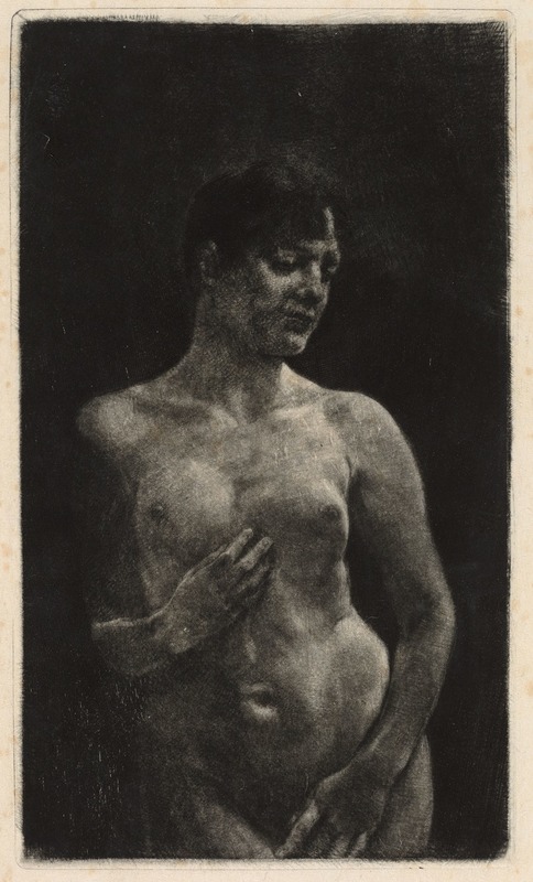 Max Klinger - A Standing Nude