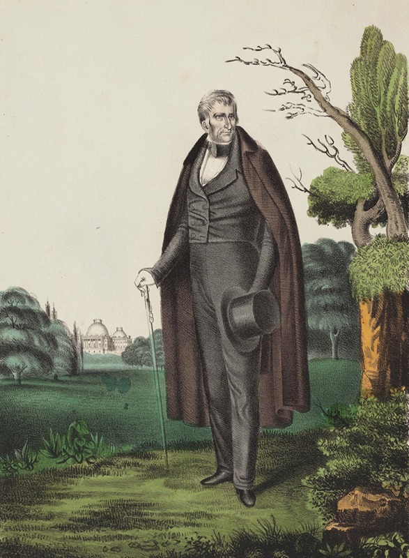 Nathaniel Currier - William Henry Harrison – Ninth President Of The United States