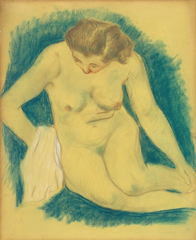 Paul Gauguin - Seated Nude Seen From Above