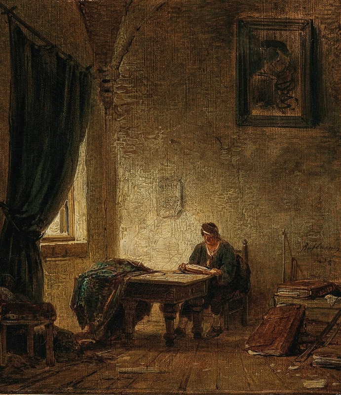 Remigius Adrianus van Haanen - In The Study