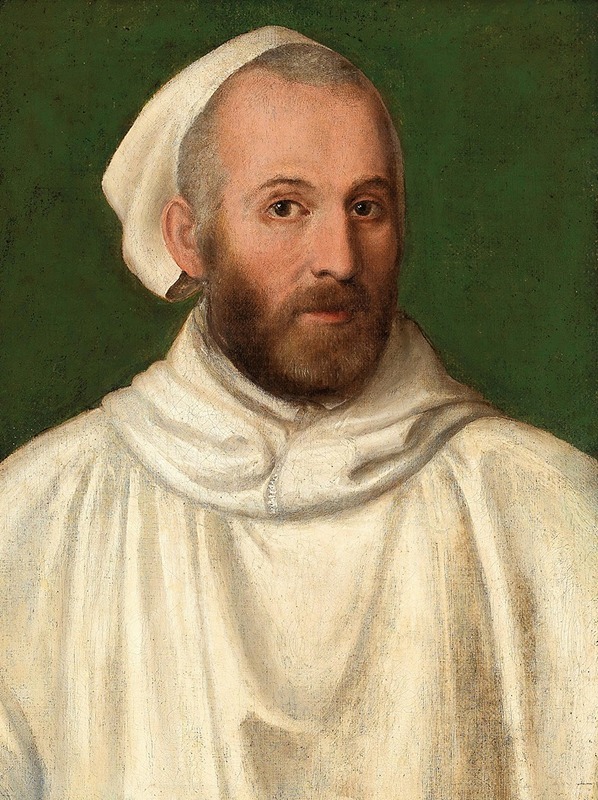 School of Verona - Portrait Of A Monk