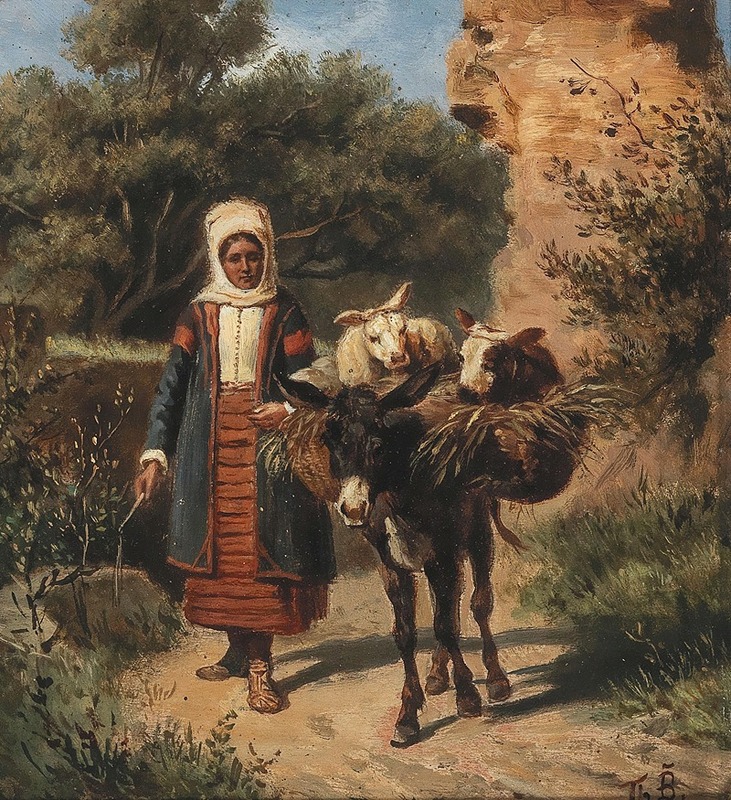 Theodor Breidwieser - On The Way To The Market
