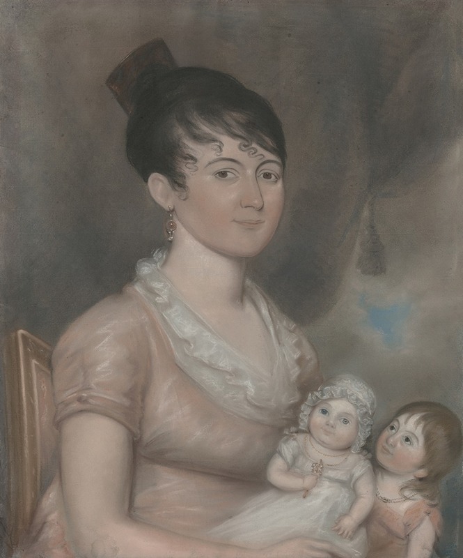 Anonymous - Anna Margaret Blake And Her Two Children