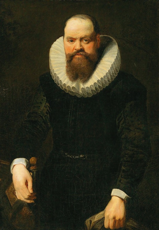 Workshop of Anthony van Dyck - Portrait Of A Man