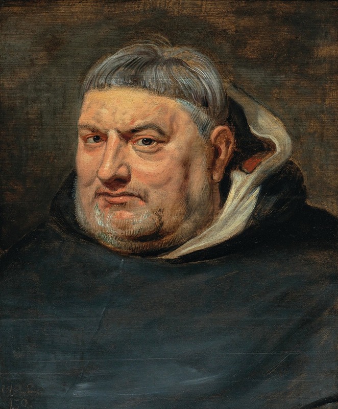 Follower of Peter Paul Rubens - Portrait Of A Dominican Friar