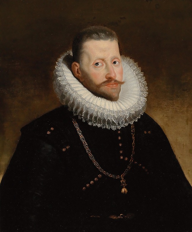 Follower of Peter Paul Rubens - Portrait Of Archduke Albrecht Vii Of Austria