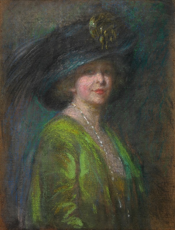 Alice Pike Barney - Hat and Shadow