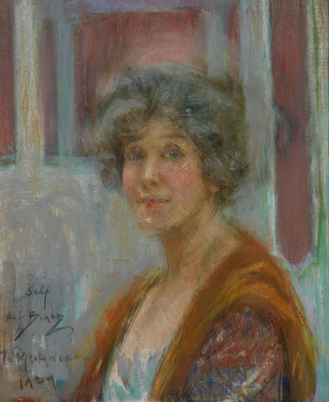Alice Pike Barney - Self Portrait in 1924