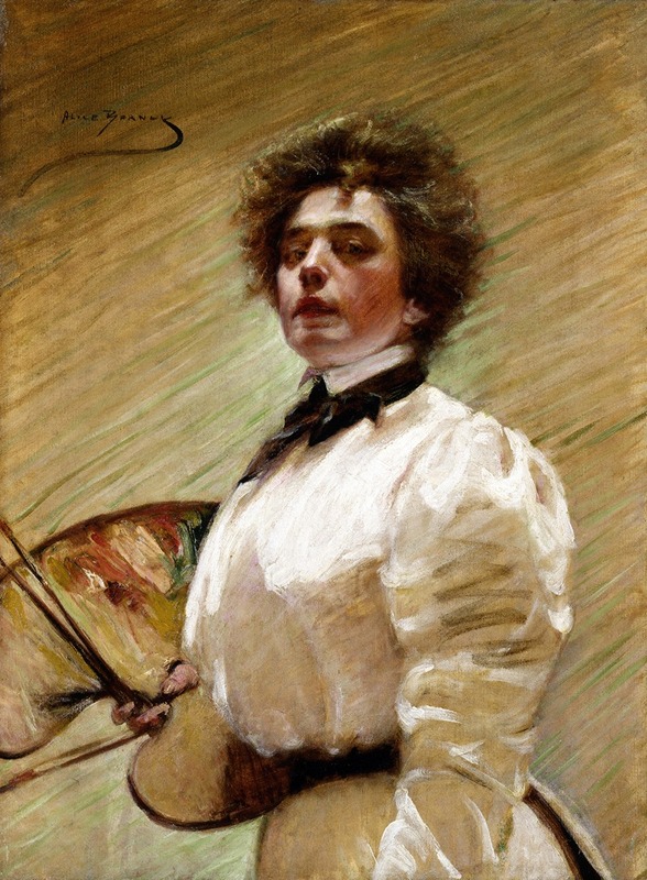 Alice Pike Barney - Self-Portrait with Palette
