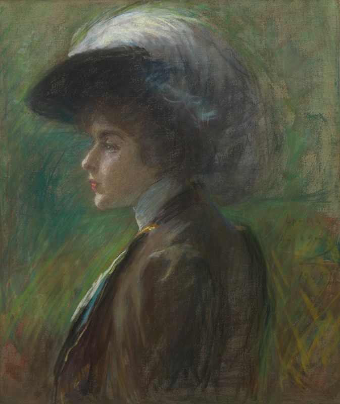 Alice Pike Barney - The Feathered Hat