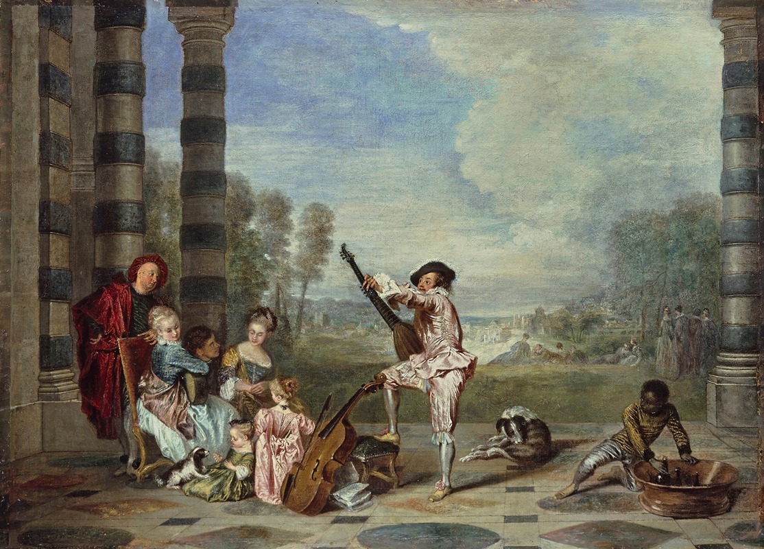 Jean-Antoine Watteau - Les Charmes de la vie (The Attractions of Life)