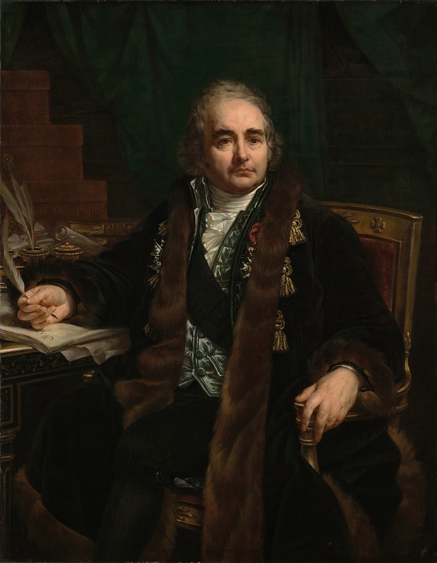 Antoine-Jean Gros - Portrait of Count Jean-Antoine Chaptal