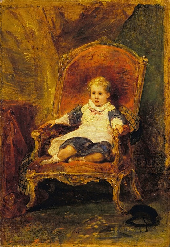 Ary Scheffer - Portrait of a Child