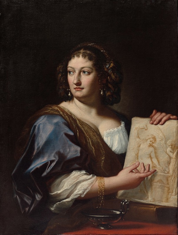 Carlo Maratti - Portrait of Francesca Gommi Maratti