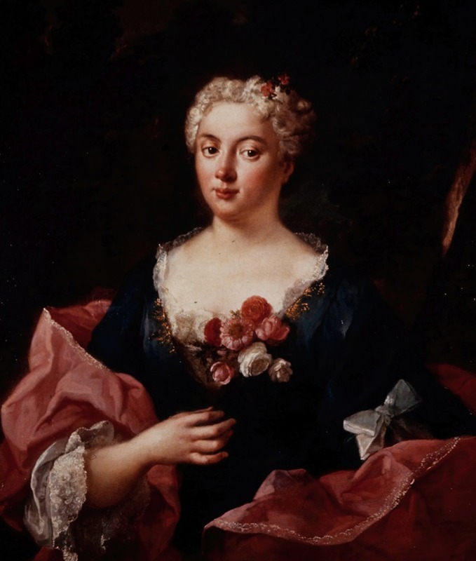 Ludovico Mazzanti - Portrait of Faustina Bordoni