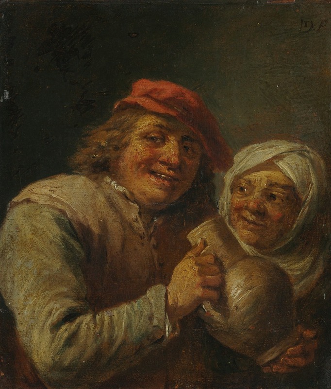 David Teniers The Younger - Old Man and Woman