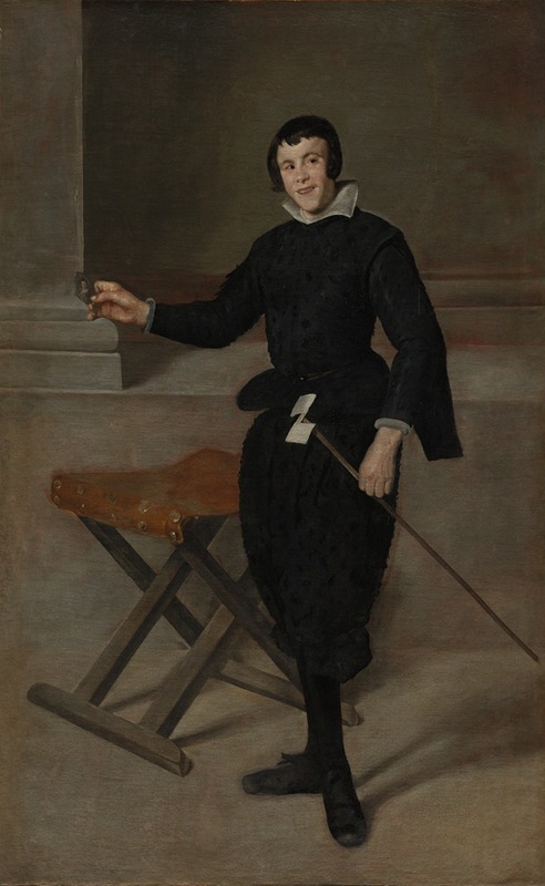 Diego Velázquez - Portrait of the Jester Calabazas