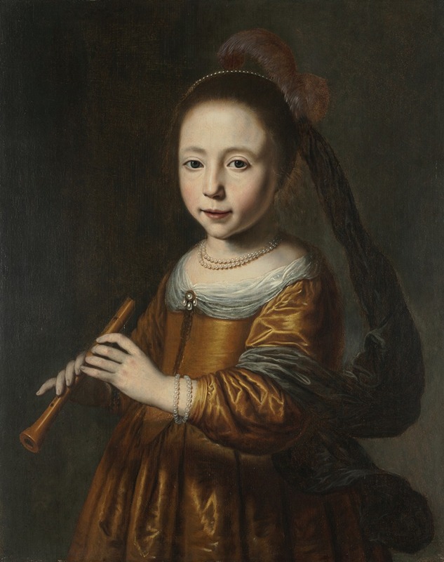 Dirck Dircksz. van Santvoort - Portrait of Elizabeth Spiegel