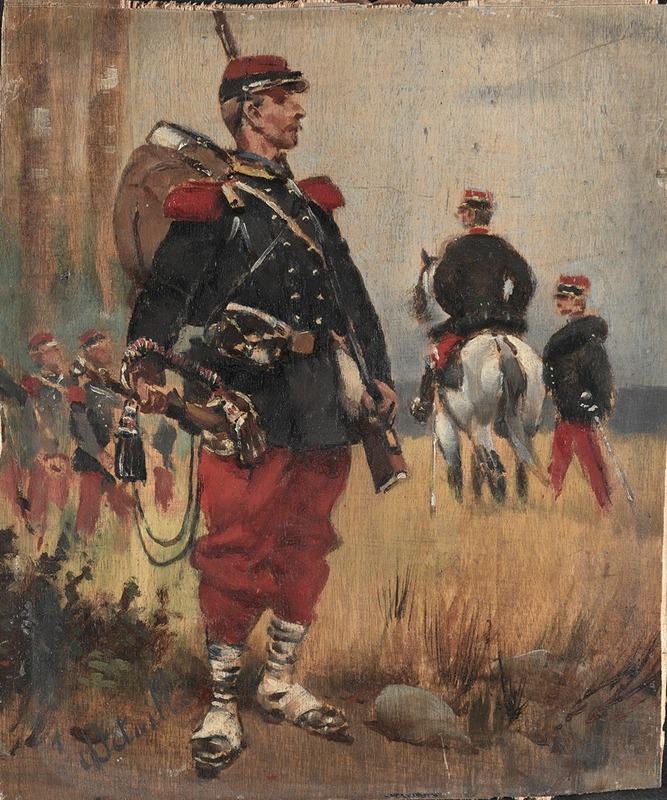 Jean-Baptiste Édouard Detaille - Soldiers