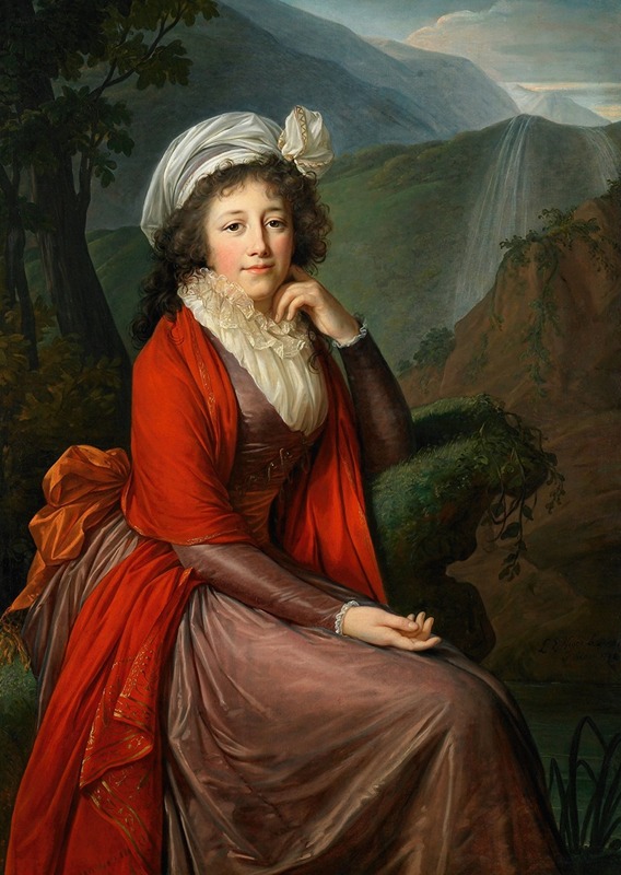 Elisabeth Louise Vigée Le Brun - Portrait of Countess Maria Theresia Bucquoi, née Parr