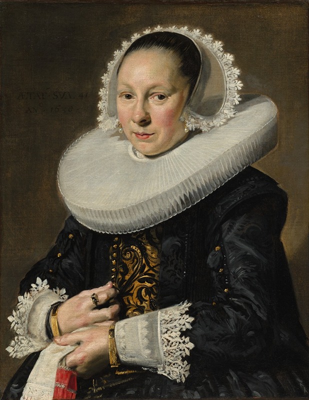 Frans Hals - Portrait of a Woman, probably Aeltje Dircksdr. Pater