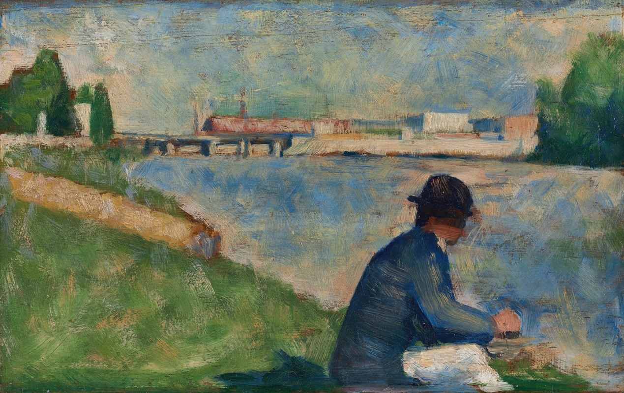 Georges Seurat - Study for ‘Bathers at Asnières’