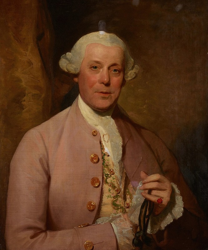Gilbert Stuart - Portrait of Henry Lambert