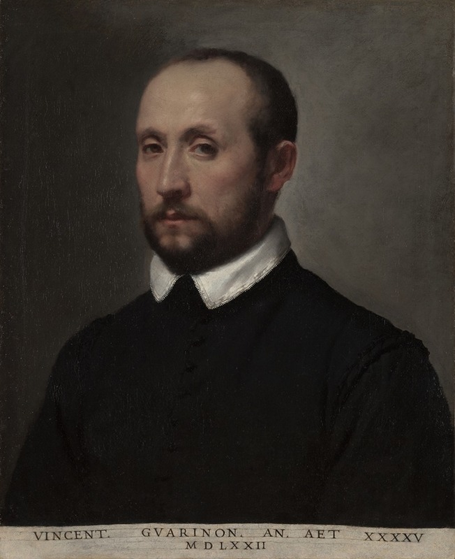 Giovanni Battista Moroni - Portrait of Vincenzo Guarignoni