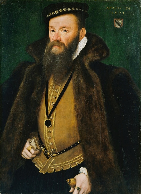 Hans Eworth - Portrait of a Gentleman of the Selwyn Family