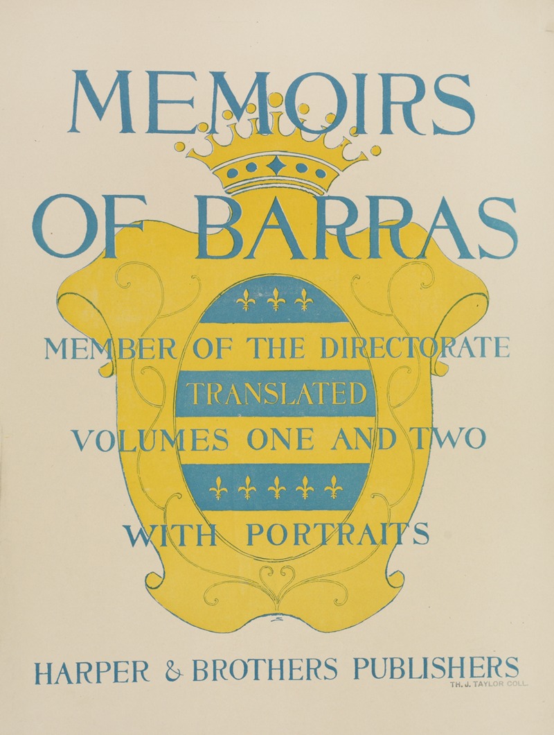 Anonymous - Memoirs of Barras