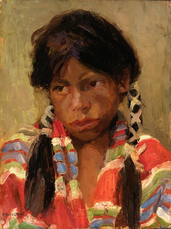Harriet Blackstone - Indian Boy (Joe Archelita)