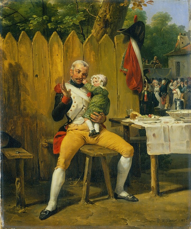 Horace Vernet - The Veteran at Home