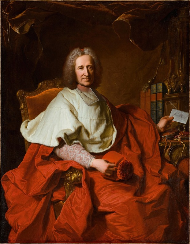 Hyacinthe Rigaud - Portrait of Cardinal Guillaume Dubois