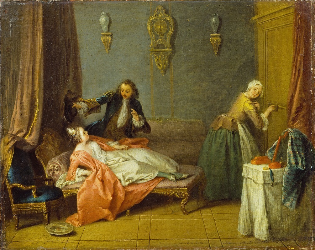 Jean-Baptiste Pater - The Boudoir