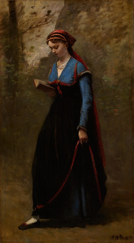Jean-Baptiste-Camille Corot - The Reader