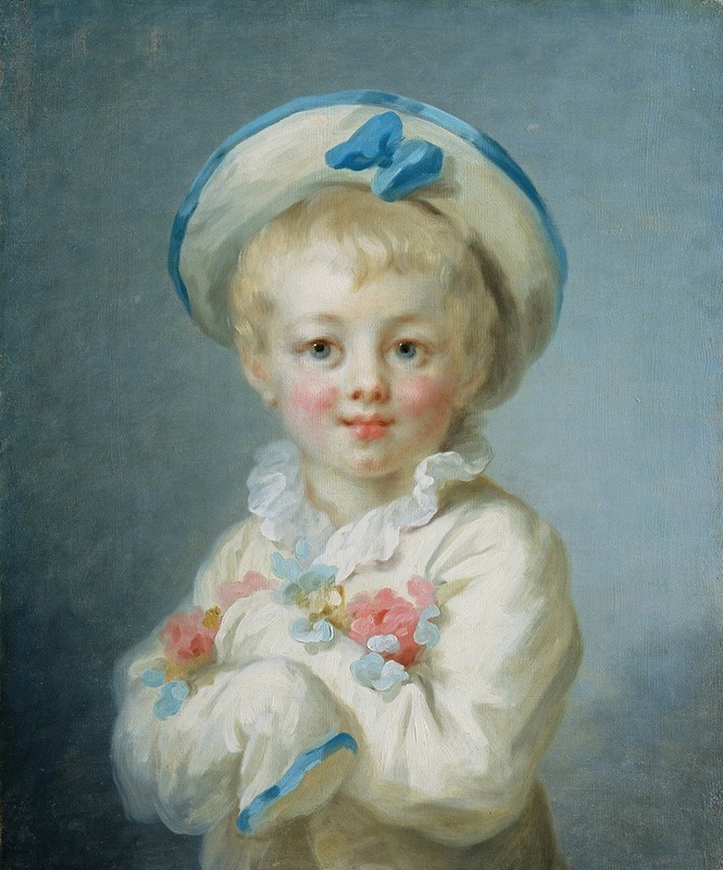 Jean-Honoré Fragonard - A Boy as Pierrot