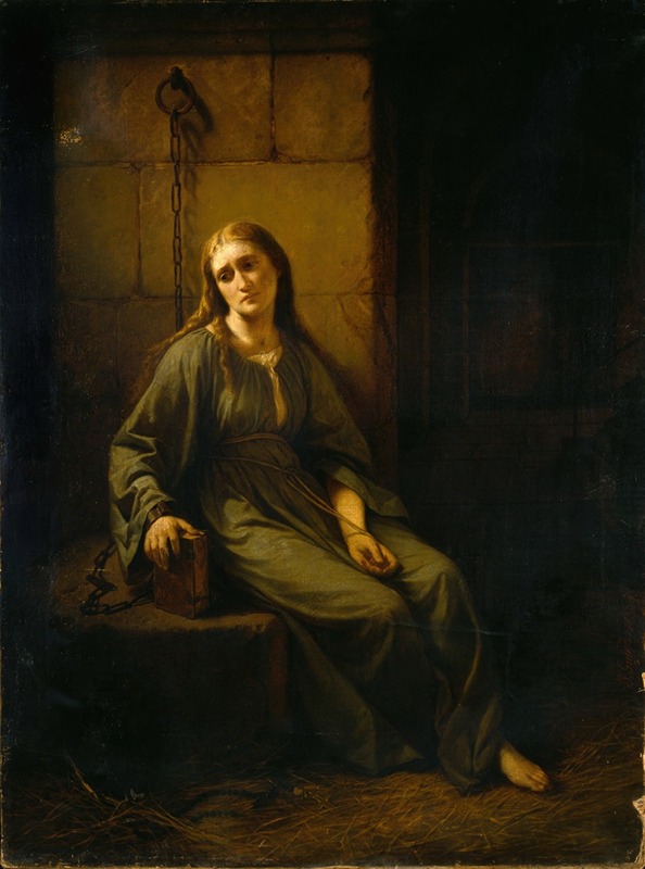 Johann Grund - Marguerite in Prison