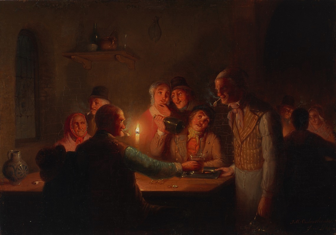 Johann Mongles Culverhouse - Tavern Scene