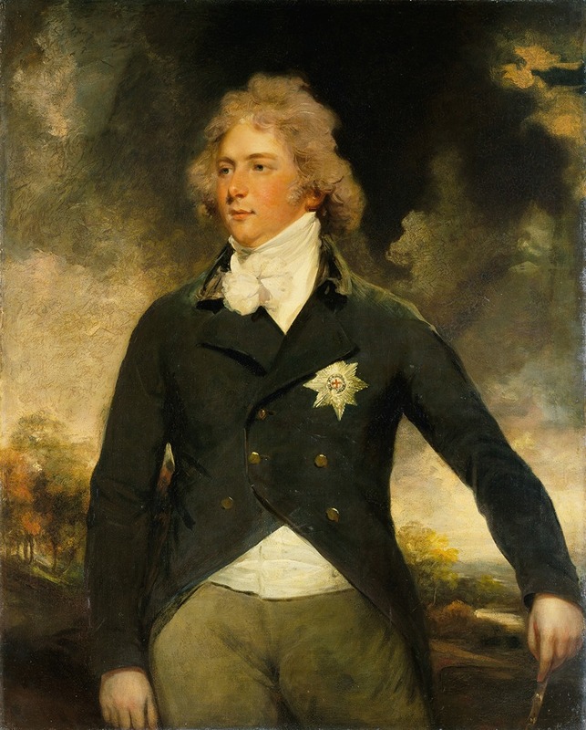 John Hoppner - George IV as Prince of Wales