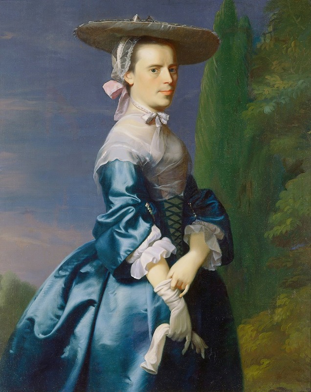 John Singleton Copley - Portrait of Sarah Allen, née Sargent