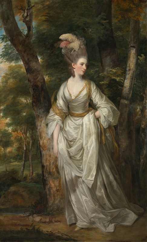 Sir Joshua Reynolds - Mrs Elizabeth Carnac