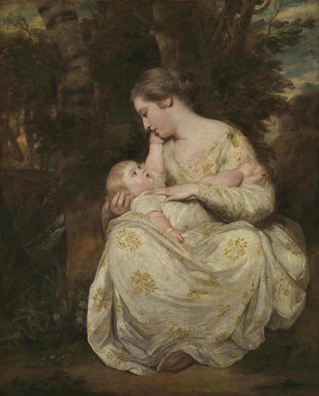 Sir Joshua Reynolds - Mrs Susanna Hoare and Child